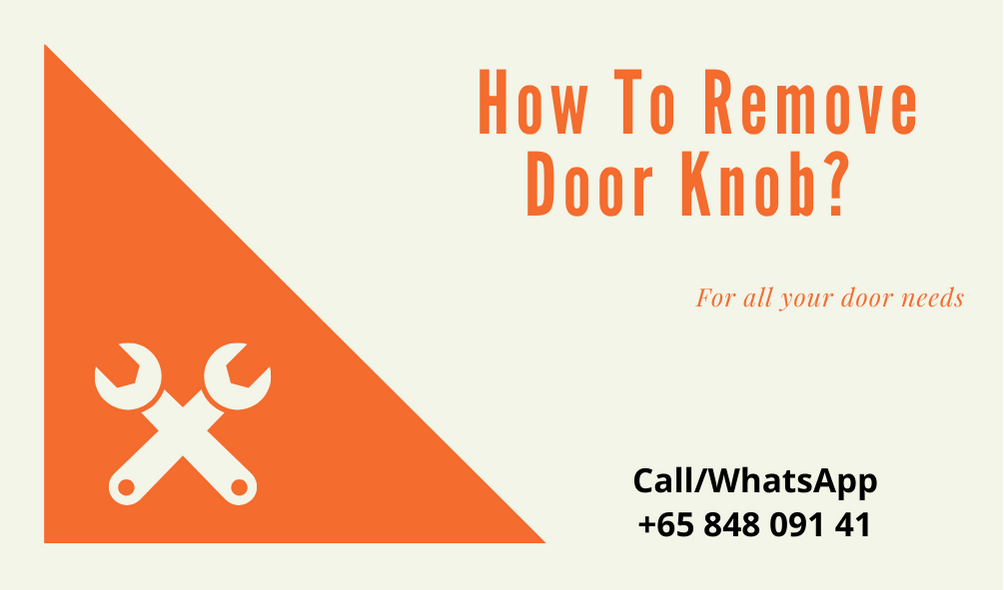 How To Remove Door Knob